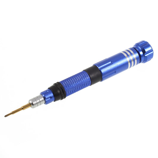 6-in-1 Precise Screwdriver Disassemble Tool Set for iPhone 7 - Blue