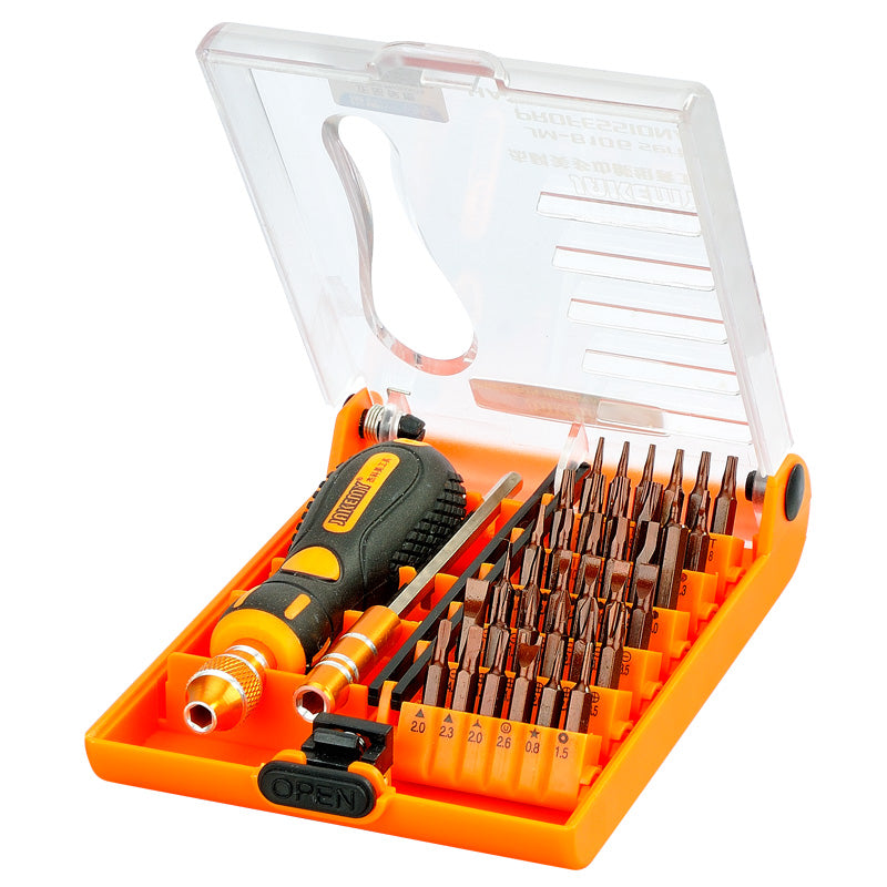 Jakemy JM-8106 38 in 1 Precision Screwdriver Set Disassemble Laptop Mobile Phone Repair Tools