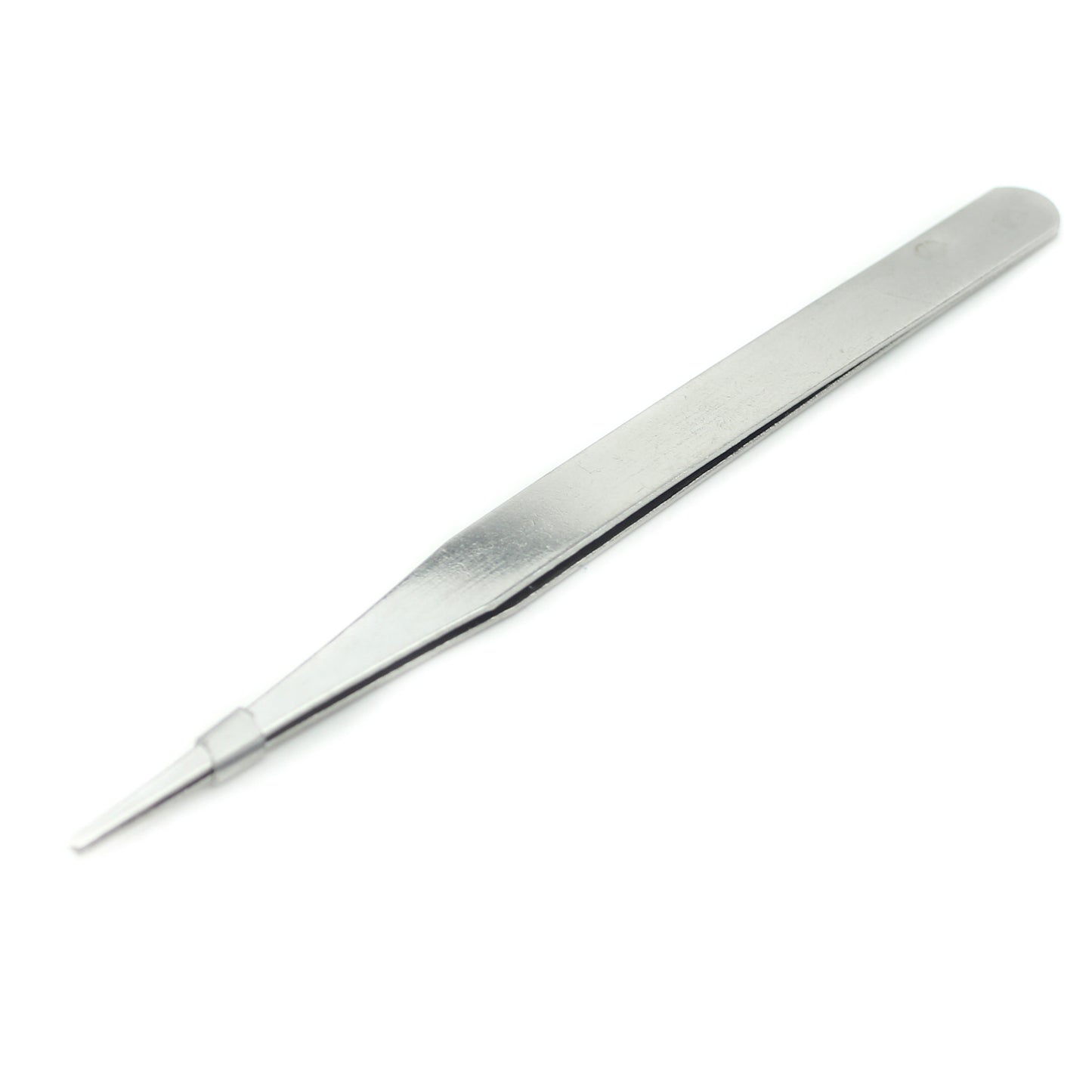 JF-605 Portable Mini Metal Straight Tweezers Cellphone Repair Tool