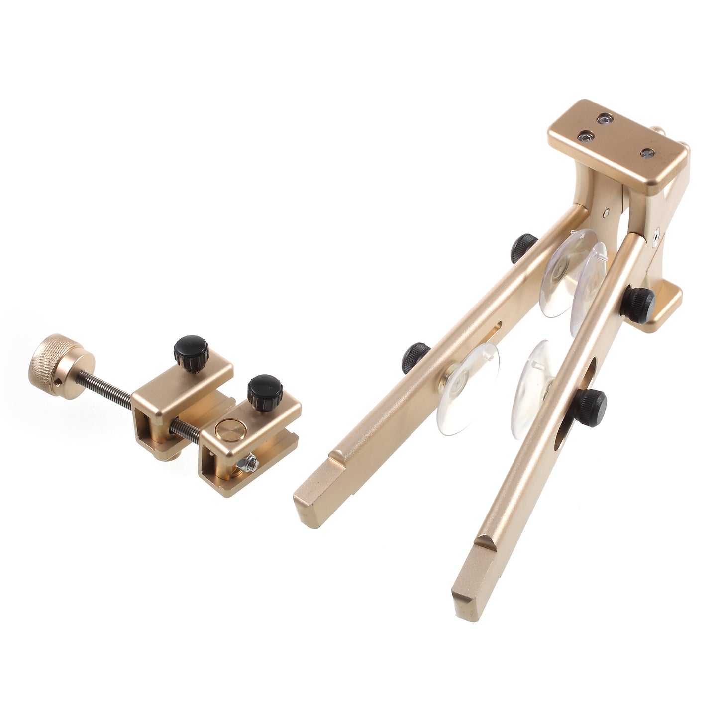 Premium Metal LCD Screen Opening Disassemble Tool with 4 Suction Cups for Phones and Tablets