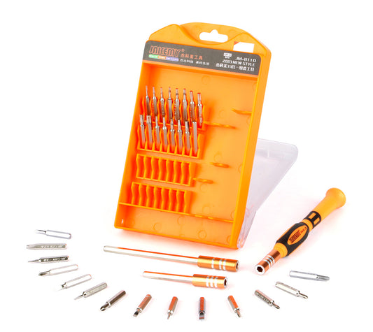 Jakemy JM-8110 33-in-1 Interchangeable Magnetic Screwdriver Kit Repairing Tools Set