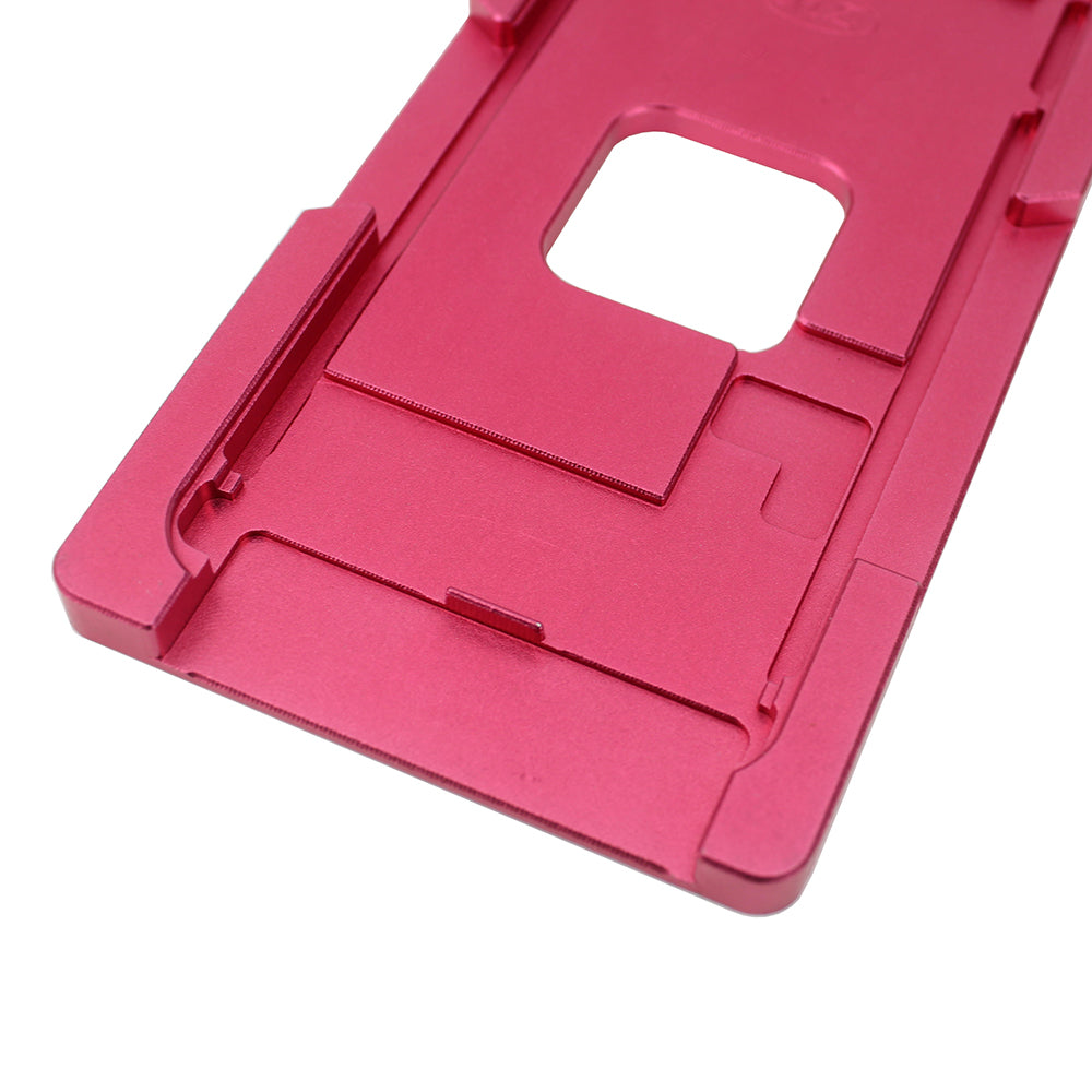 Uniqkart for iPhone 8 Plus Front Screen Glass Lens with Frame Laminating Aligning Mould Kit