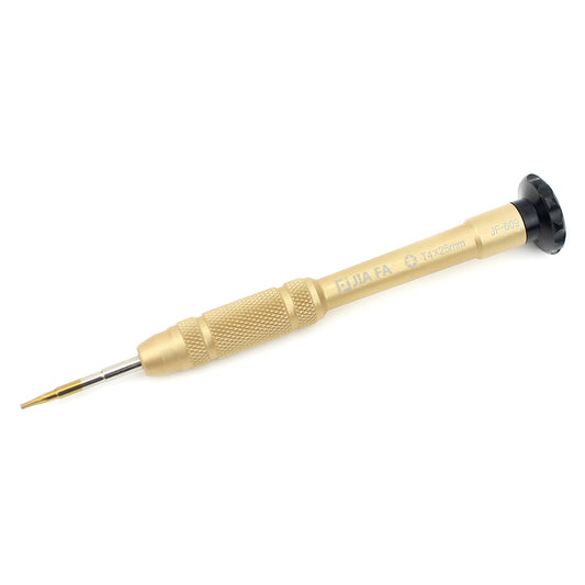 JF609 Professional Metal Screwdriver with Anti-slip Handle - Torx T4