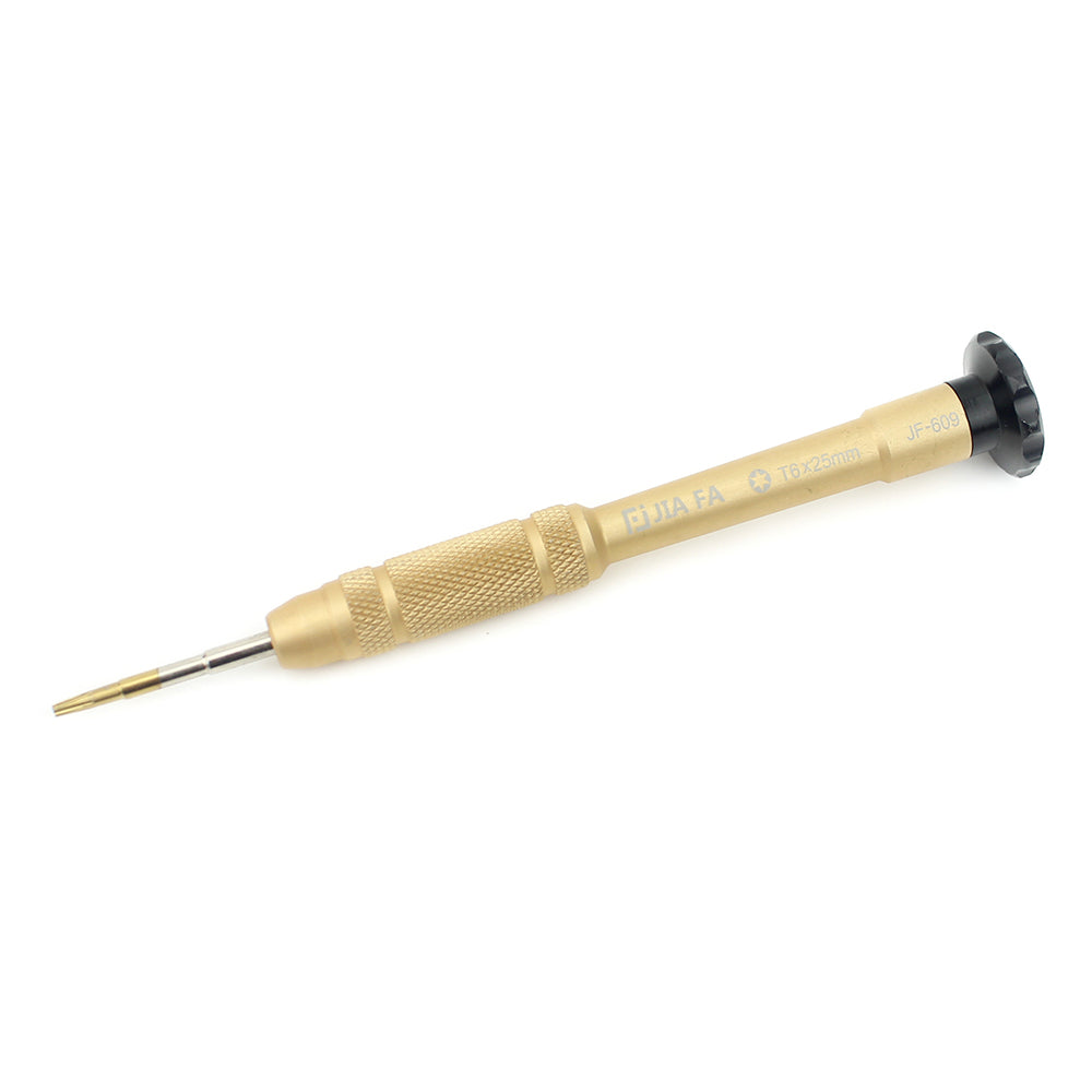 JF609 Professional Anti-slip Handle Screwdriver Repair Hand Tool - Torx T6