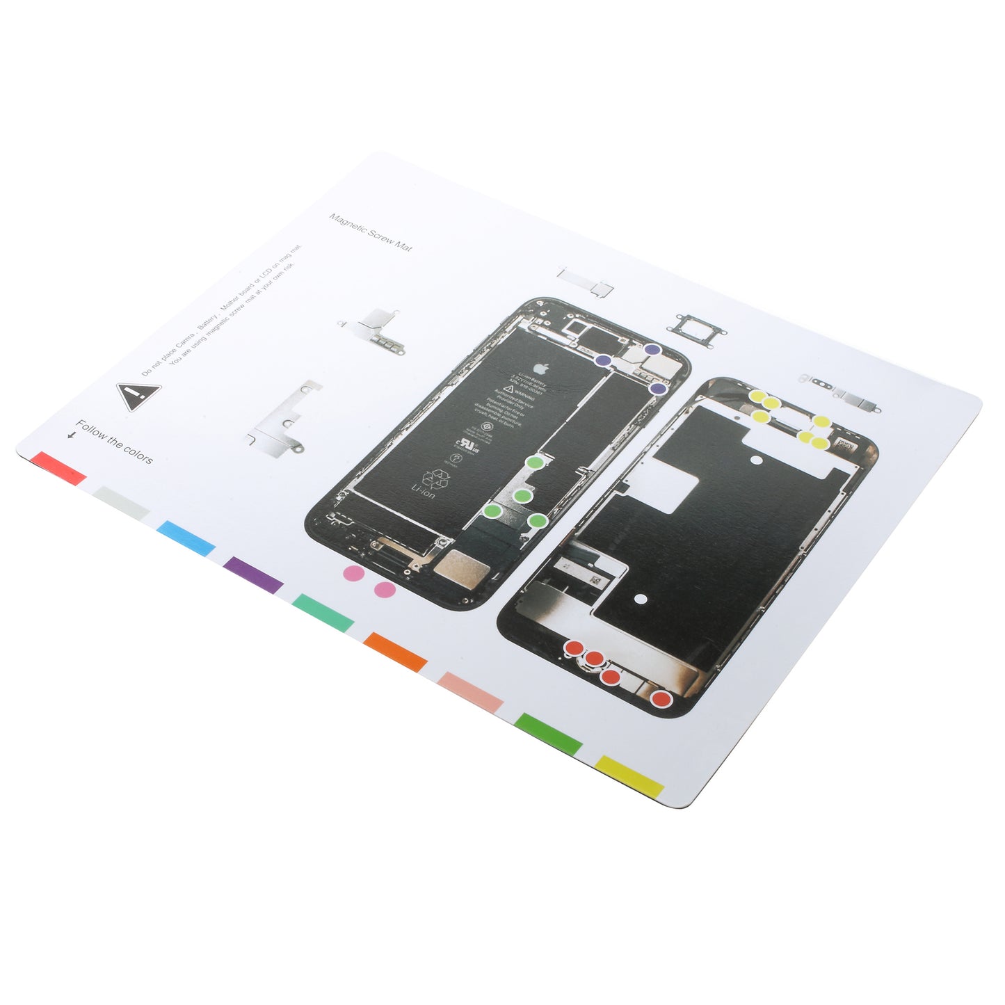 Magnetic Screw Keeper Mat Helping Repair Tool for iPhone 8