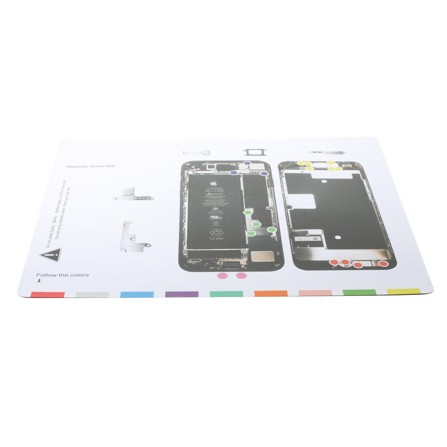 Magnetic Screw Keeper Mat Helping Repair Tool for iPhone 8