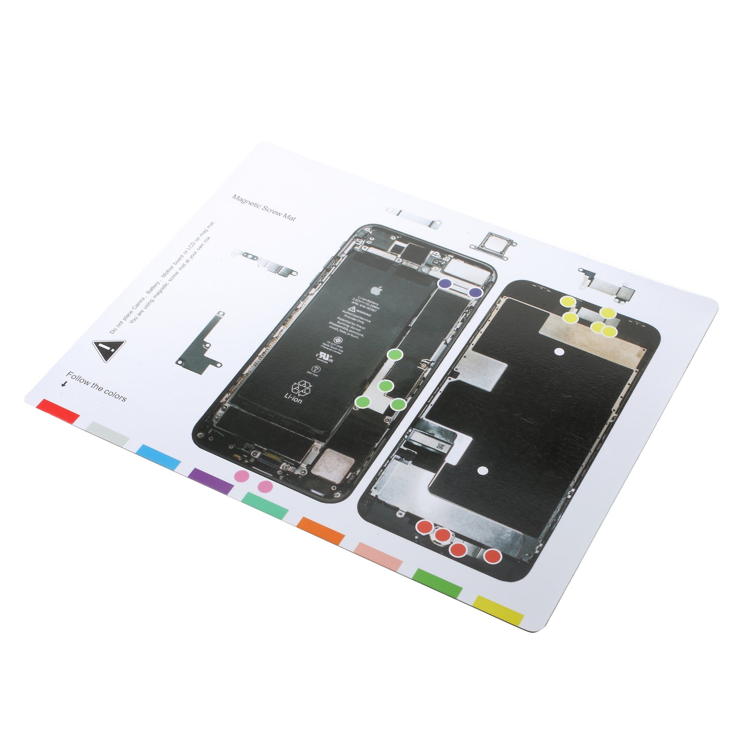 Magnetic Screw Keeper Mat Helping Repair Pad Tool for iPhone 8 Plus