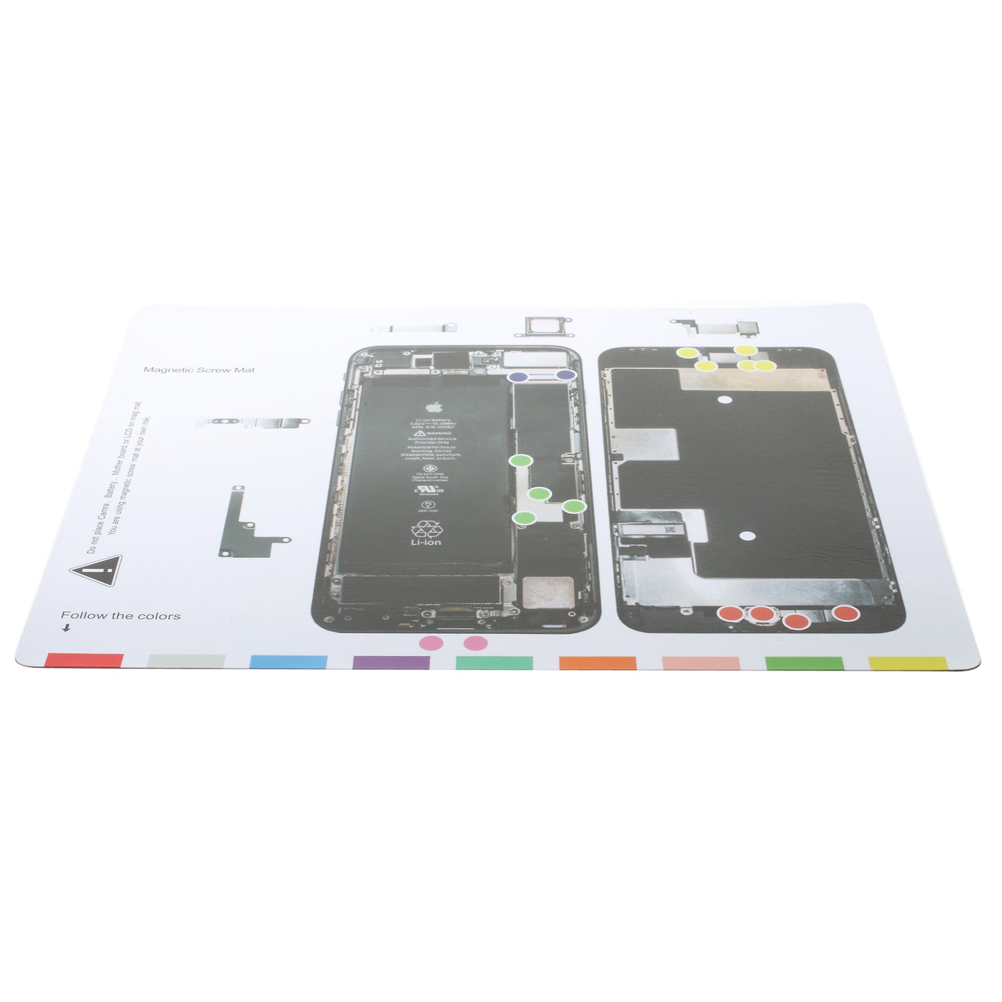 Magnetic Screw Keeper Mat Helping Repair Pad Tool for iPhone 8 Plus