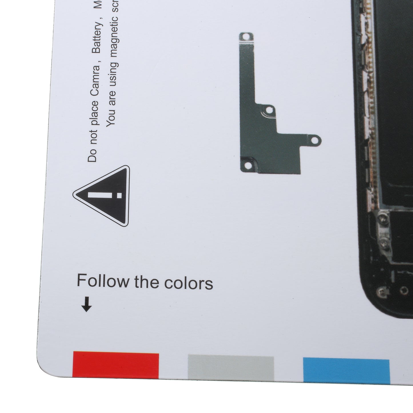Magnetic Screw Keeper Mat Helping Repair Pad Tool for iPhone 8 Plus