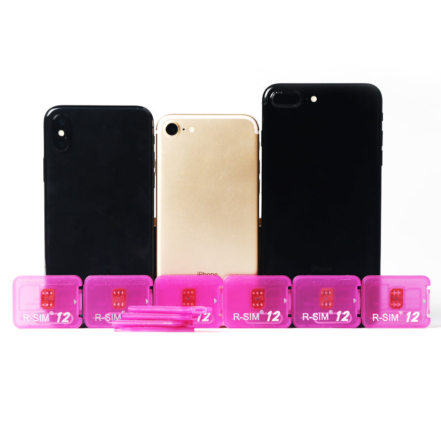 R-SIM 12 SIM Unlock Chip for iPhone X/8/8 Plus/7/7 Plus etc., up to iOS 11.1.2