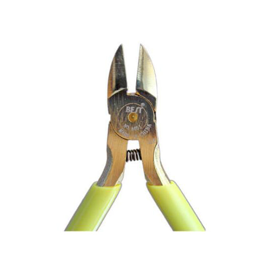 Uniqkart BST-A05J 5.0-inch Clamp Pliers Diagonal Pliers Oblique Mouth Nozzle Tip