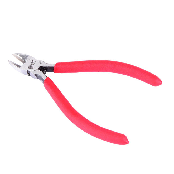Uniqkart BST-A05 Professional Oblique Mouth Pliers PVC Coated Handle