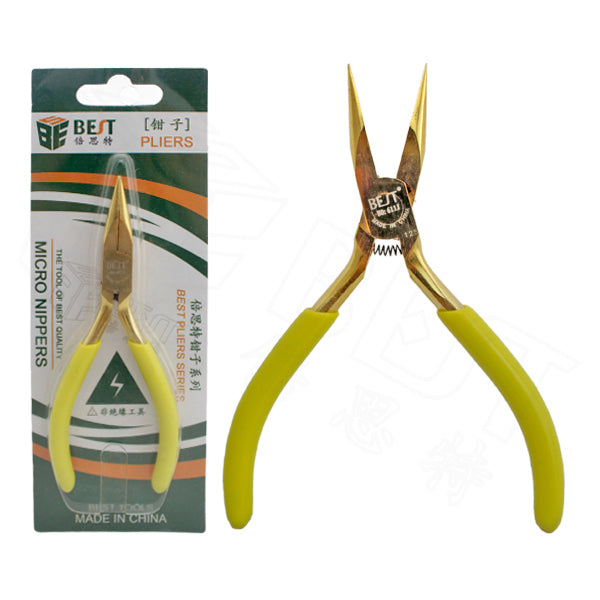 Uniqkart BST-611J Professional Clamp Pliers Diagonal Pliers Oblique Mouth Pliers