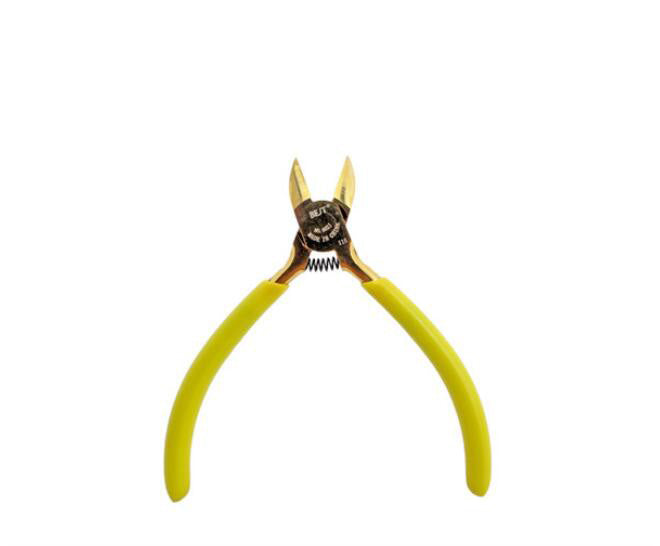Uniqkart BST-602J Carbon Steel Diagonal Pliers Electronic Cable Cutting Clamp