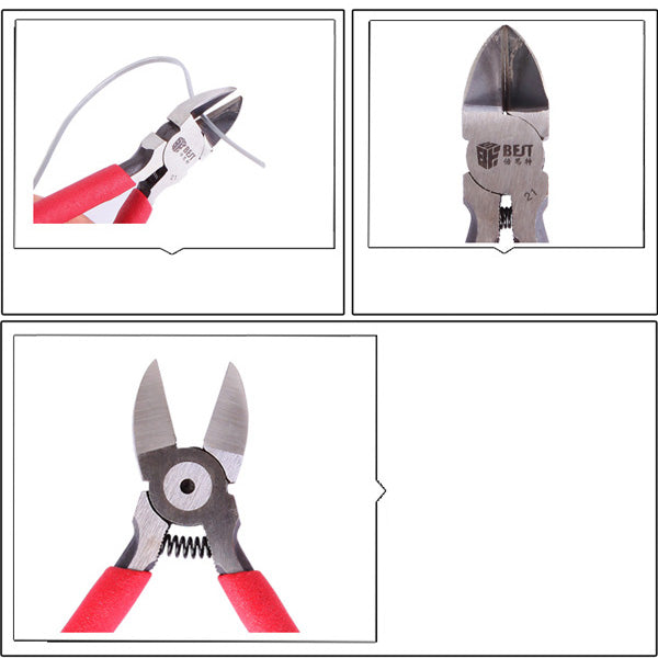 Uniqkart BST-21 Heavy Duty Electric Wire Cutting Pliers Cutter Shears Diagonal Side Cutting Pliers Nippers