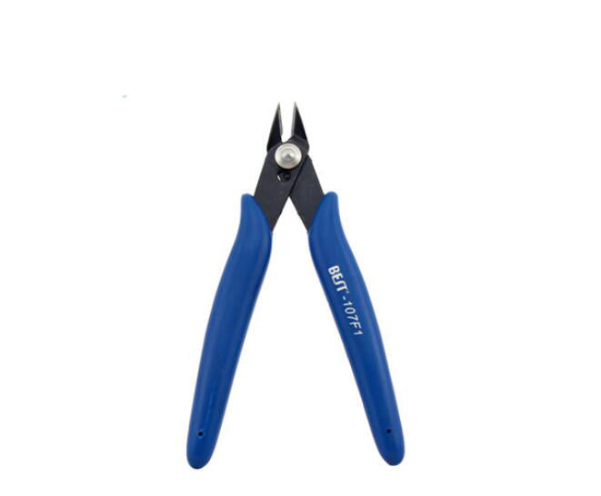 Uniqkart BST-107F1 Electrical Wire Cable Cutters Tool Mini Pliers for Microelectronic Repairing