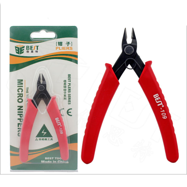 Best BST-109 Electronic Copper Wire Cutting Cable Cutter Diagonal Pliers