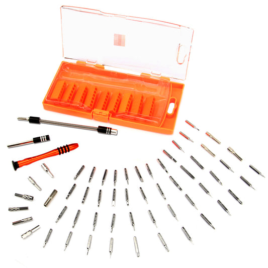 Jakemy JM-8126 58-In-1 Interchangeable Screwdriver Set Repair Tool for Cellphone PC