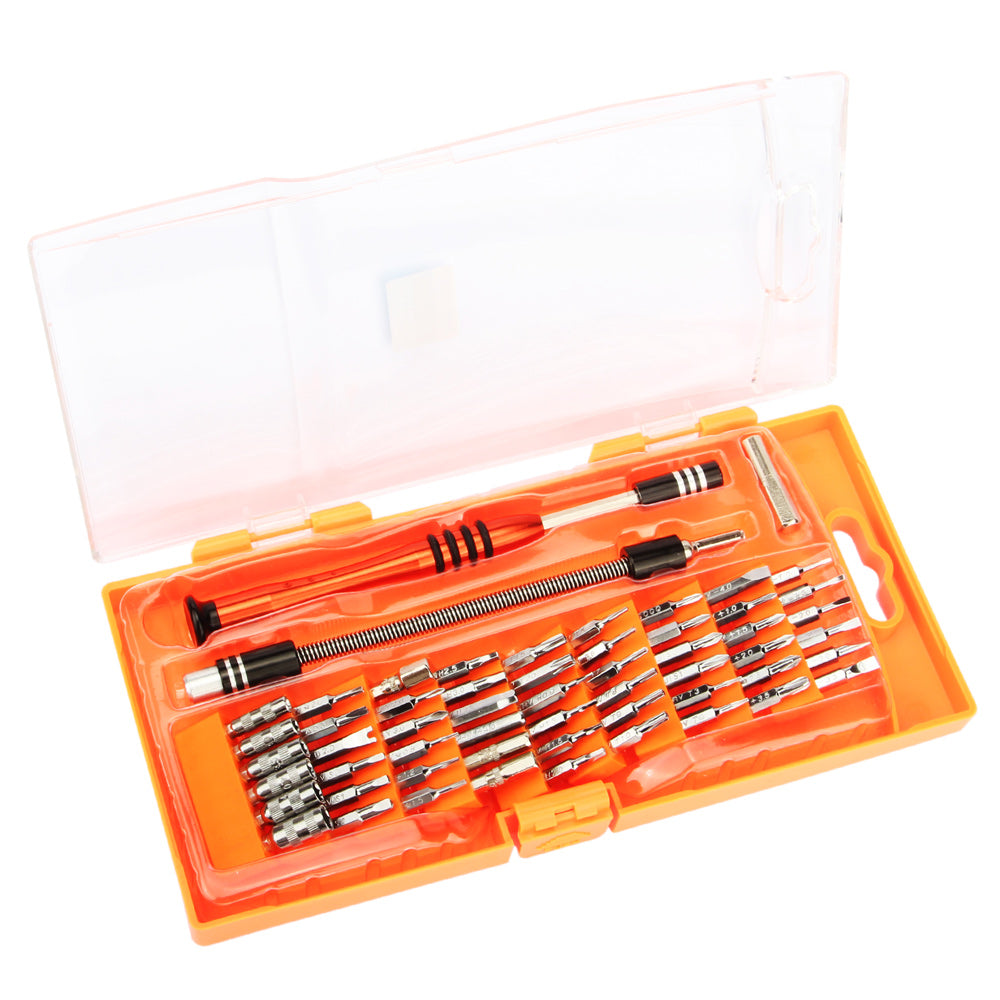 Jakemy JM-8126 58-In-1 Interchangeable Screwdriver Set Repair Tool for Cellphone PC