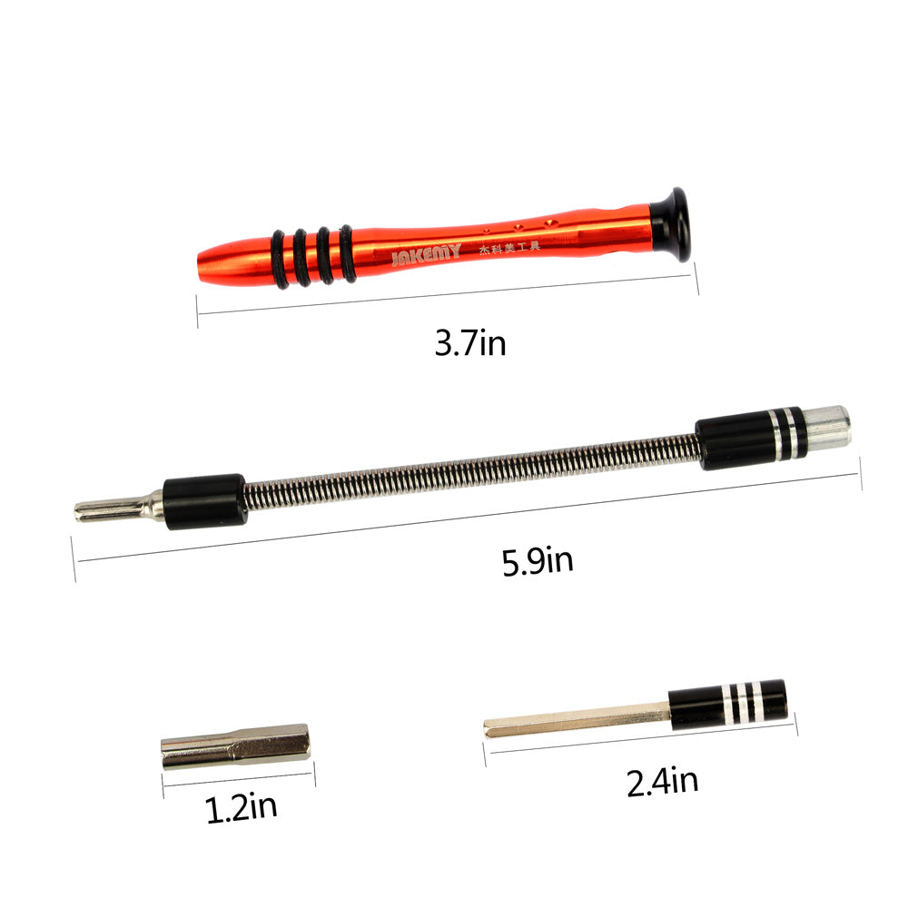 Jakemy JM-8126 58-In-1 Interchangeable Screwdriver Set Repair Tool for Cellphone PC