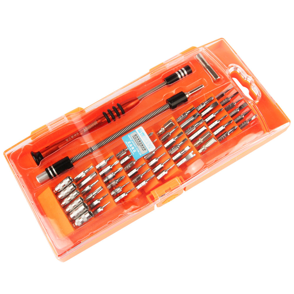 Jakemy JM-8126 58-In-1 Interchangeable Screwdriver Set Repair Tool for Cellphone PC
