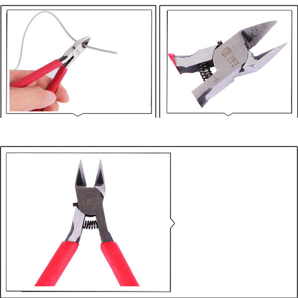Uniqkart BST-5 Anti-slip Diagonal Side Cutting Pliers