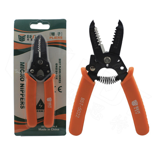 Best BST-5022 Professional Wire Stripper and Cutter Plier Hand Tool