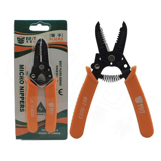 Uniqkart BST-5023 Multi-Purpose Electrical Wire Stripping and Cutting Plier Tool