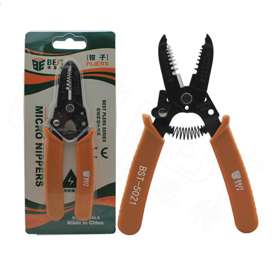 Uniqkart BST-5021 Professional Stripping Pliers Pincers Cutter