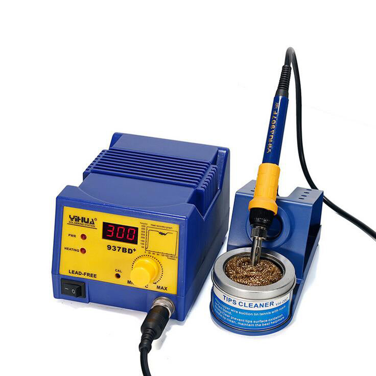 Uniqkart 937BD+ 75W 110V Hot Air Gun Soldering Station Ultra Quiet Hot Air Soldering Station