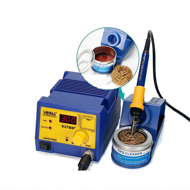 Uniqkart 937BD+ 75W 110V Hot Air Gun Soldering Station Ultra Quiet Hot Air Soldering Station