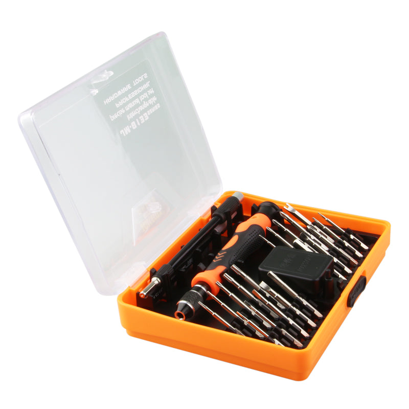Jakemy JM-8133 23-in-1 Deep Screw Hole Screwdriver Set Repair Open Tools Demolition Kit