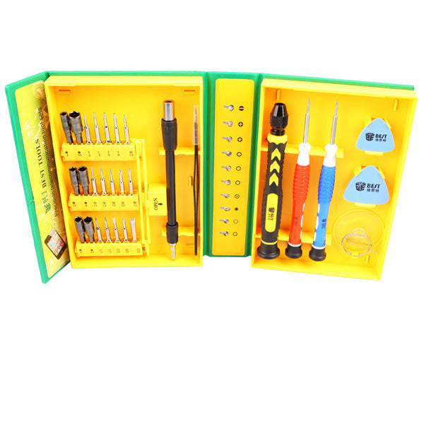 Uniqkart BST-8920 30 in 1 Precision Screwdriver Set Repair Tool Kit for Cell Phone