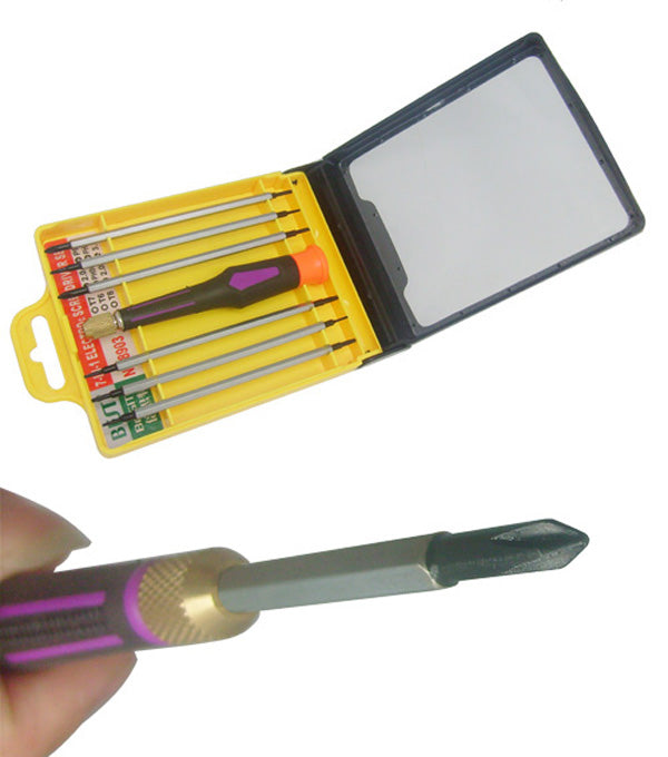 Uniqkart BST-8903 12 in 1 Multipurpose CR-V Screwdriver Tool Kit Repair Set for Phone PC Repair
