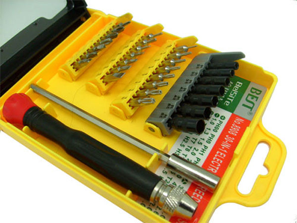 Uniqkart BST-8908 Multipurpose Anti-static Screwdriver Repair Set for Phone PC Electronics Repair