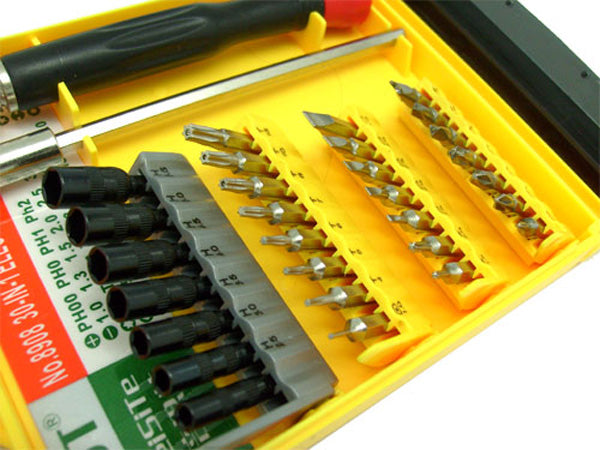 Uniqkart BST-8908 Multipurpose Anti-static Screwdriver Repair Set for Phone PC Electronics Repair
