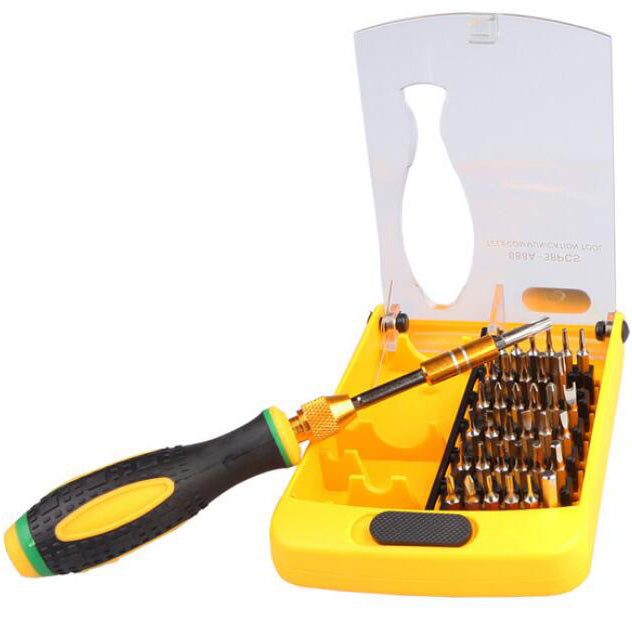 Uniqkart BST-888B 38 in 1 Interchangeable Precise Manual Screwdriver Set Multipurpose Repair Tool Kit