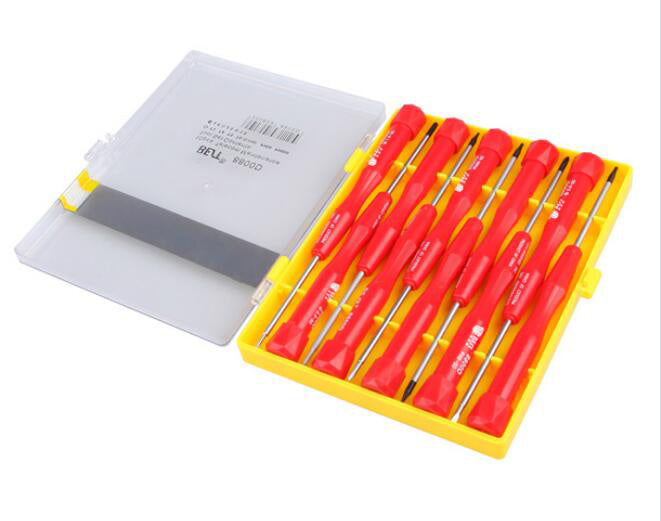 Uniqkart BST-8800D 10-in-1 Anti-slip Multi-purpose Precision Screwdriver Set Tool