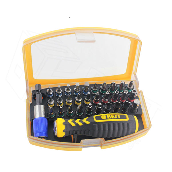 Uniqkart BST-2166A 32 in 1 Multi-functional Precision Screwdriver Set Repair Tool Kit