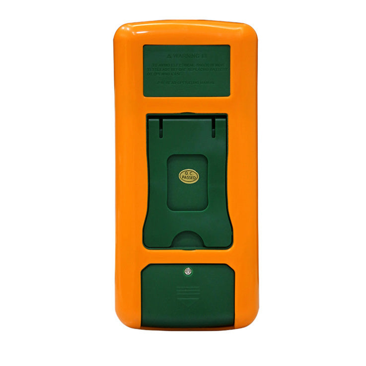 Uniqkart BST-9205M LCD Digital Multimeter Handheld AC/DC Tester Device - Green + Orange