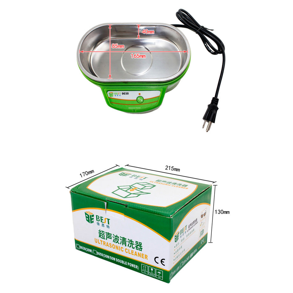 Uniqkart BST-9030 220V-240V Ultrasonic Cleaner Practical Ultrasonic Cleaning Machine