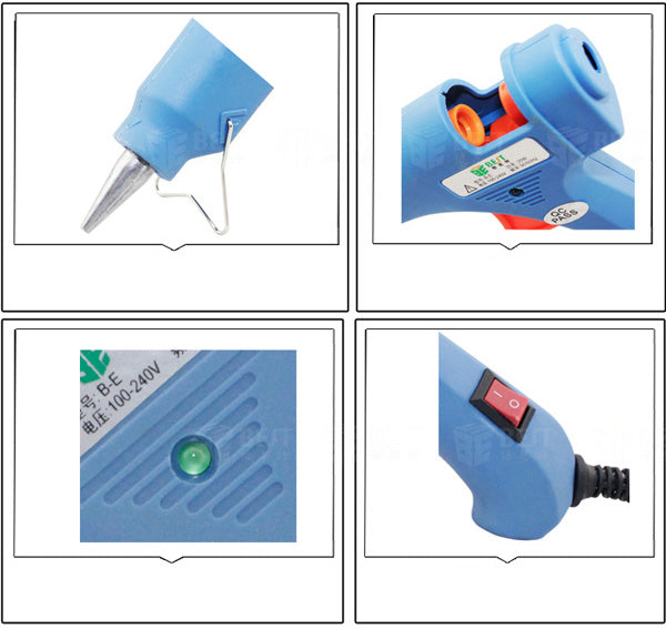 Best BST-B-E 20W Mini Hot Melt Glue Gun Repair Tool
