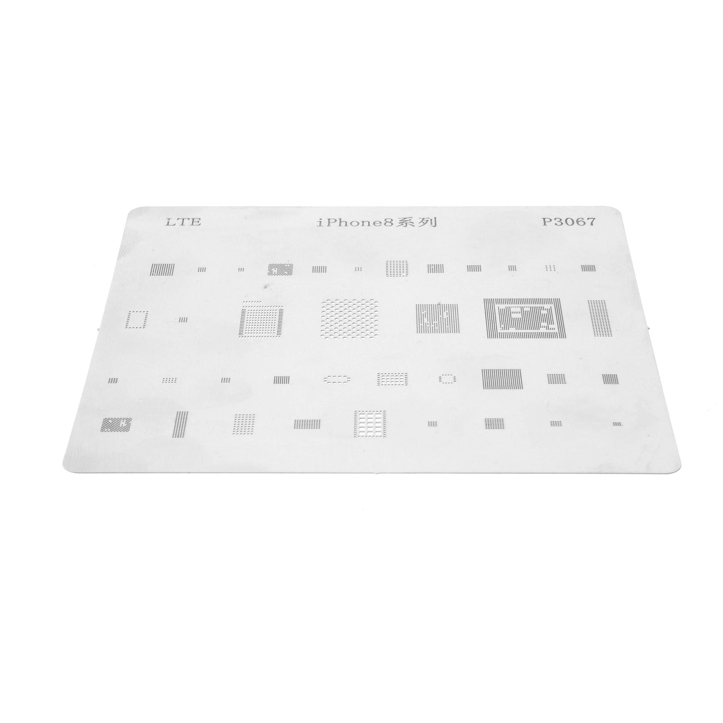 IC Repair BGA Rework Reballing Stencil Template for iPhone 8