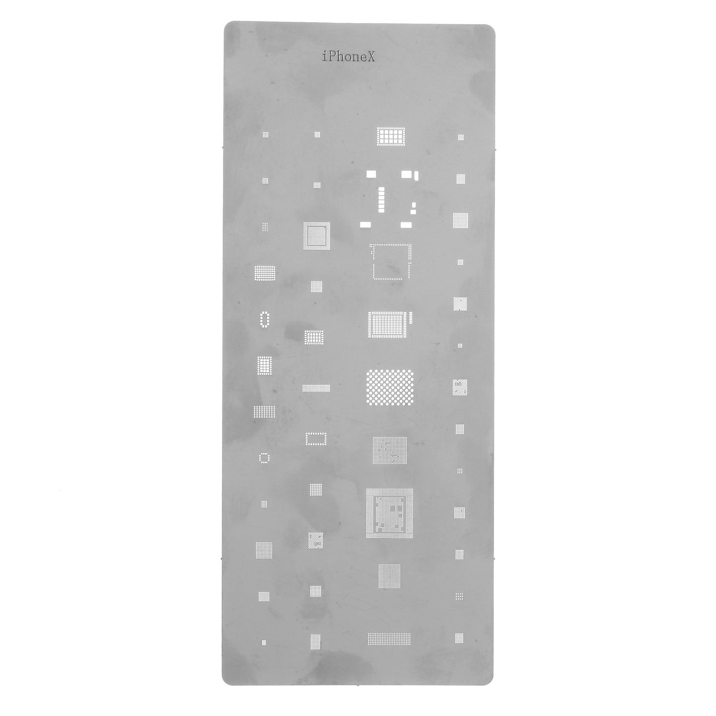 IC Repair BGA Rework Reballing Stencil Template for iPhone X