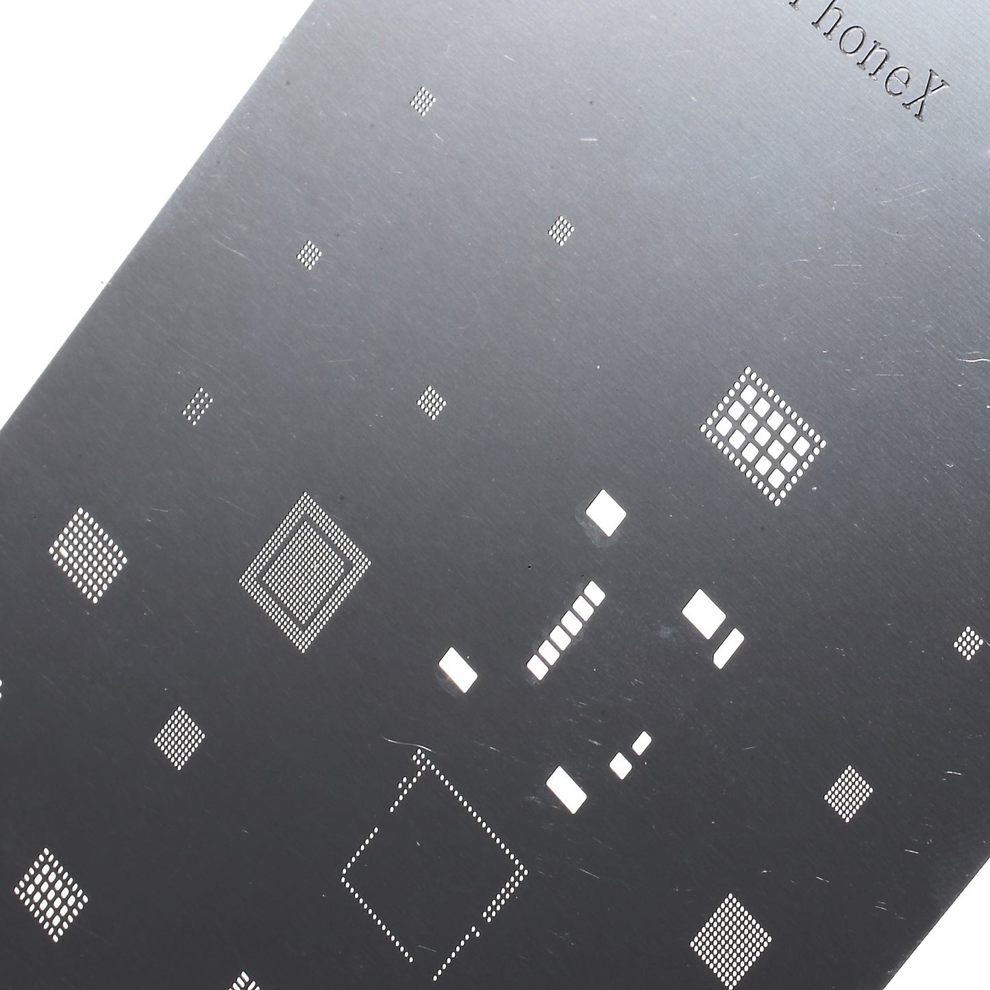 IC Repair BGA Rework Reballing Stencil Template for iPhone X