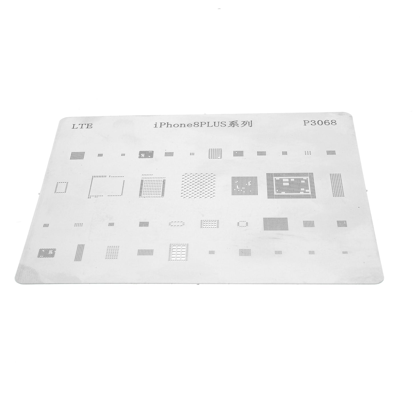 IC Repair BGA Rework Reballing Stencil Template for iPhone 8 Plus