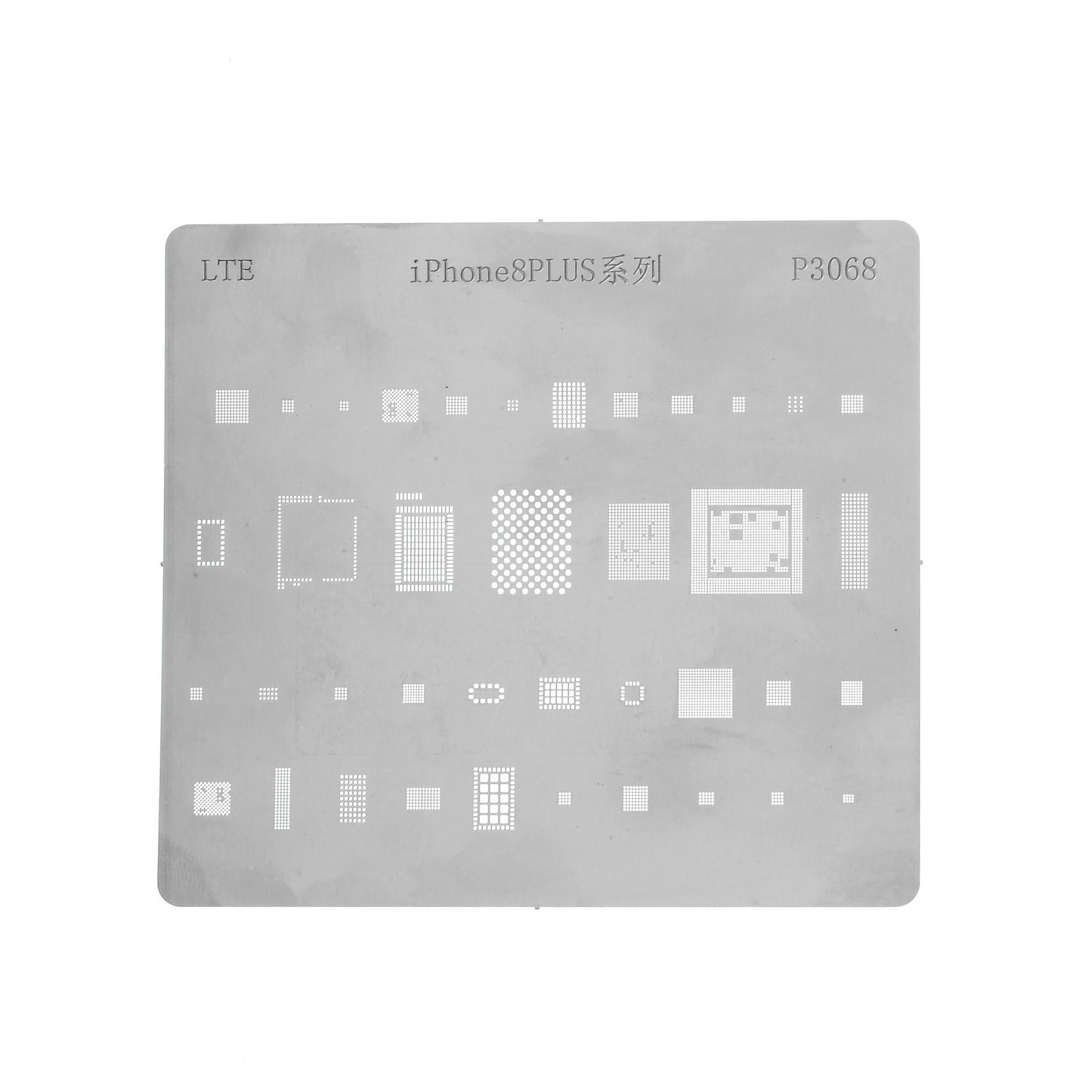 IC Repair BGA Rework Reballing Stencil Template for iPhone 8 Plus