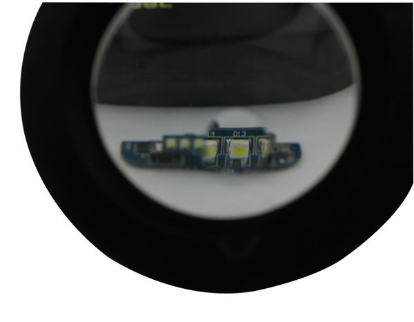 Uniqkart BST-208 Desk Table Lamp Illumination Magnifier Glass with 5X and 10X Zoom - 110V