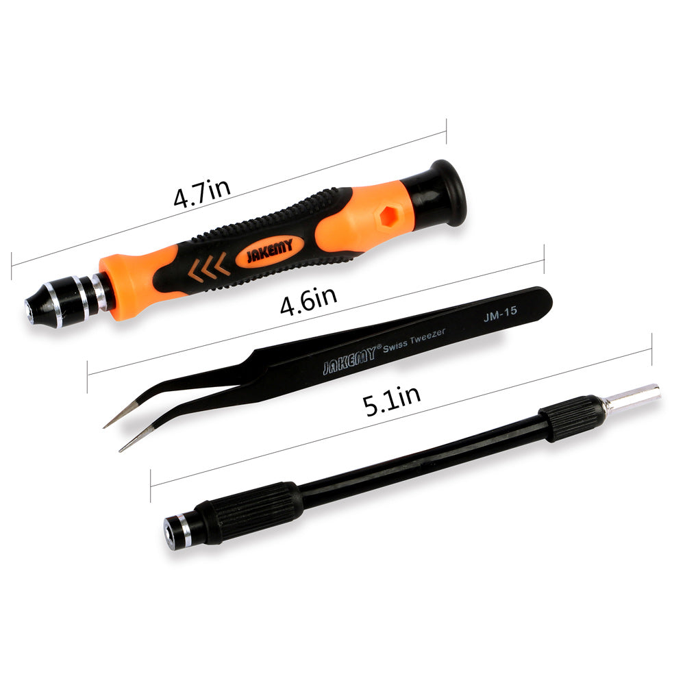 Jakemy JM-8129 45-In-1 Precision Screwdriver Set Hardware Tool for Cellphone Tablet Laptop