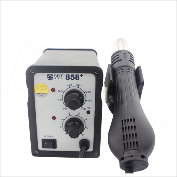 Uniqkart BST-858+ 650W Lead-free Hot Air Heat Gun Soldering Rework Station - 220V